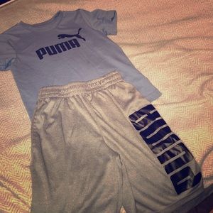 Puma shirt and short